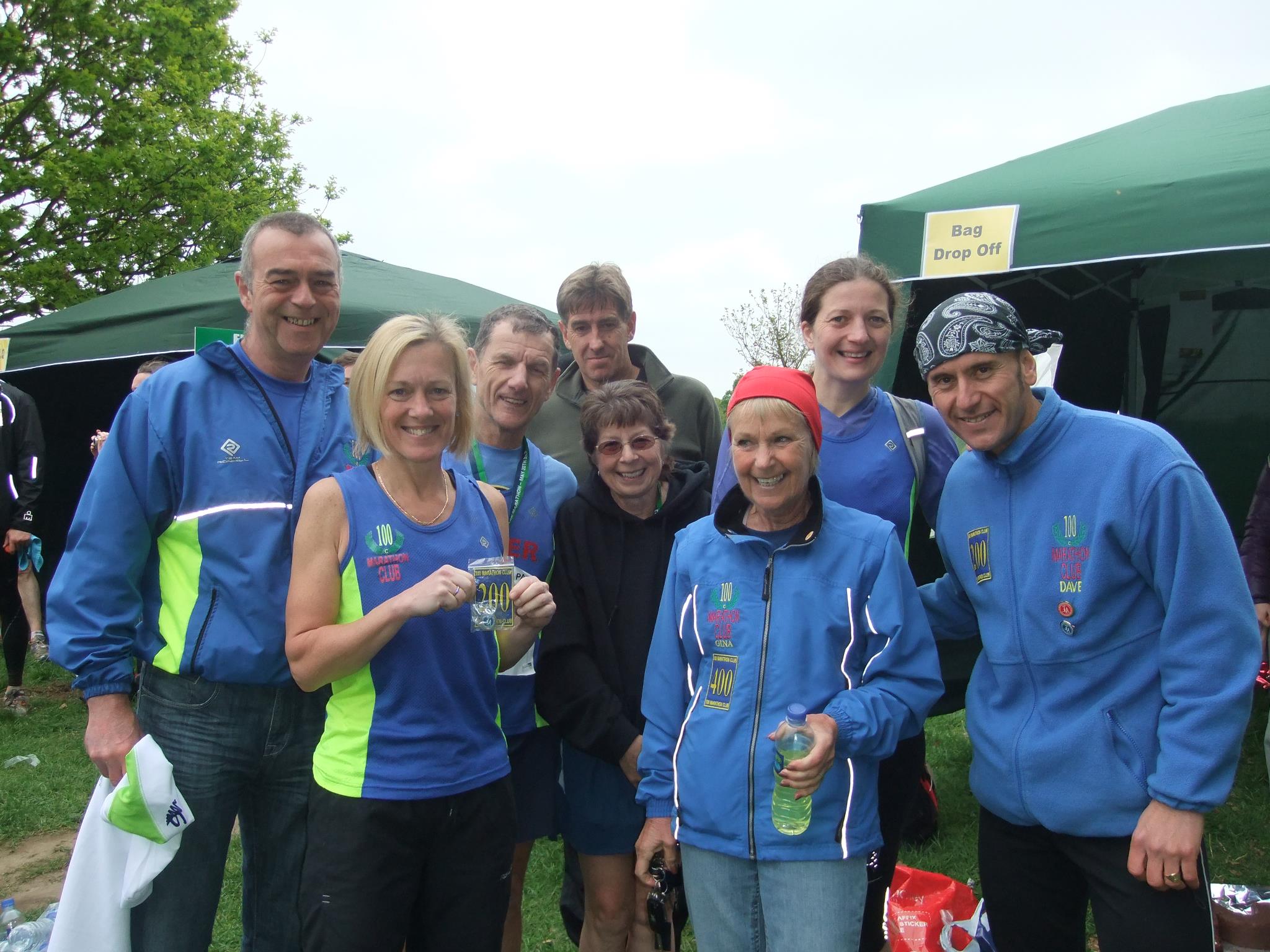 Janet's 200th Marathon - great day at Richmond 